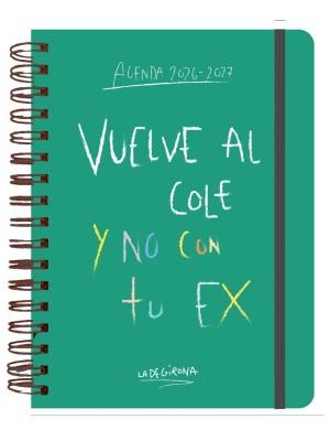 AGENDA ESCOLAR SEMANAL 2026-2027 LA DE GIRONA