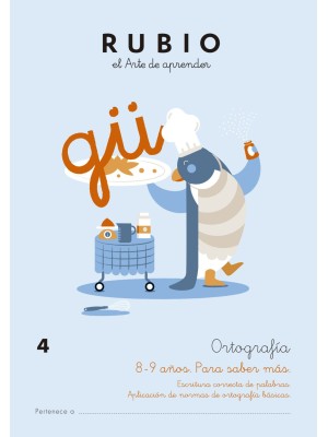 ORTOGRAFÍA 4 (8-9 AÑOS. PARA SABER MÁS)