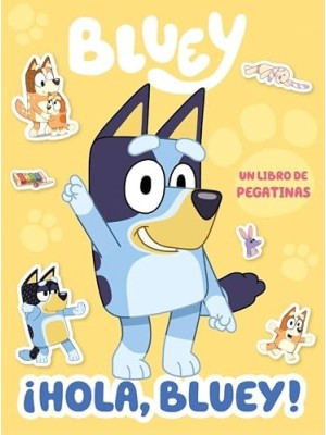 BLUEY HOLA PEGATINAS