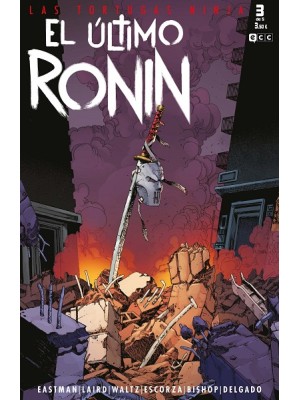 TORTUGAS NINJA: EL ÚLTIMO RONIN NÚM. 3 DE 5