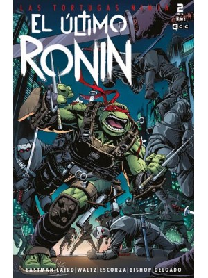 TORTUGAS NINJA: EL ÚLTIMO RONIN NÚM. 2 DE 5