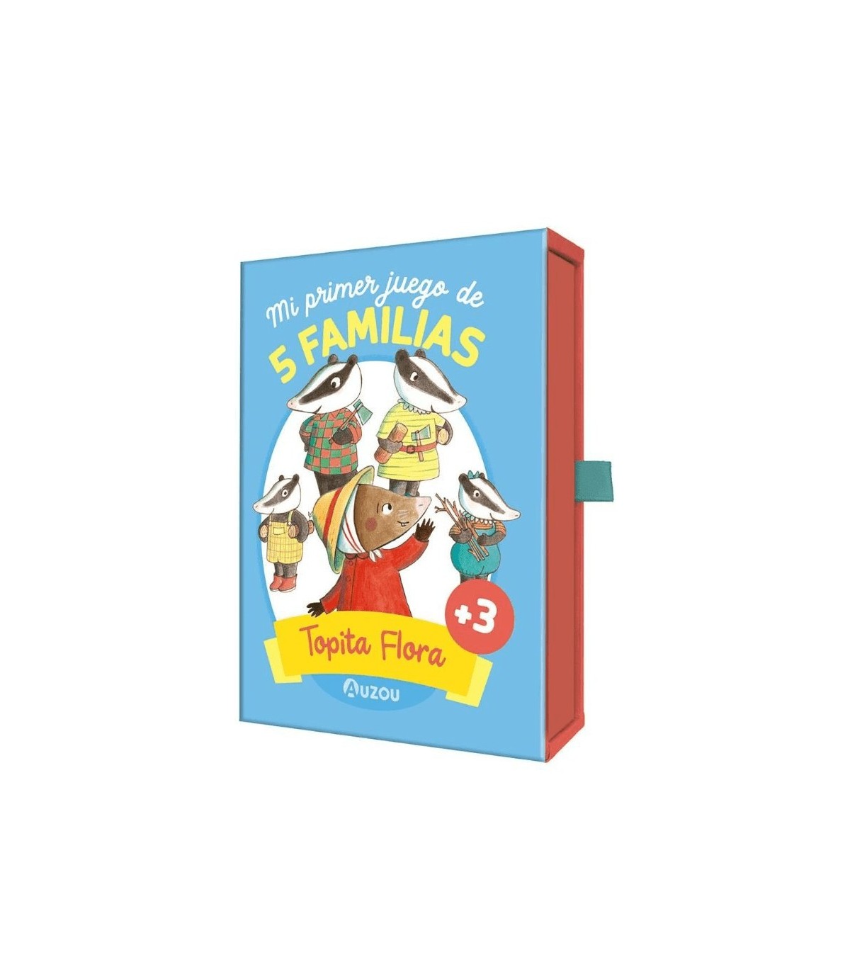 TOPITA FLORA. 5 FAMILIAS. JUEGO DE CARTAS