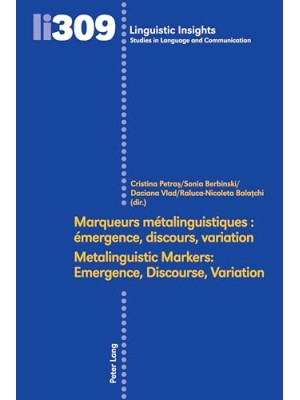 MARQUEURS METALINGUISTIQUES EMERGENCE