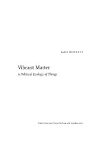 VIBRANT MATTER