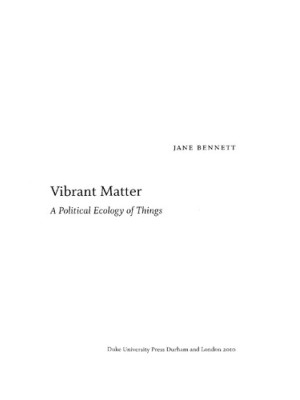 VIBRANT MATTER