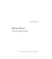 VIBRANT MATTER