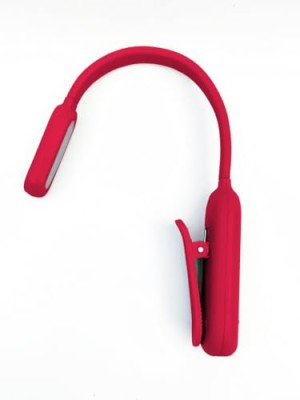 LAMPARA DE LECTURA LUCY ROJA USB