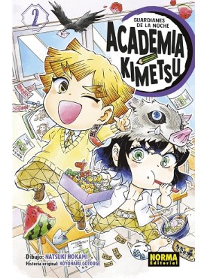 GUARDIANES DE LA NOCHE. ACADEMIA KIMETSU 02