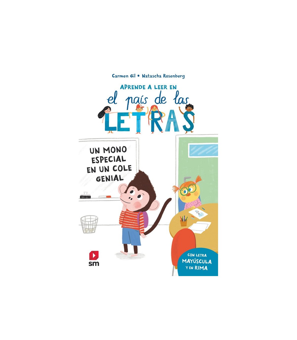 PAIS DE LAS LETRAS /4 UN MONO ESPECIAL EN UN COLE GENIAL