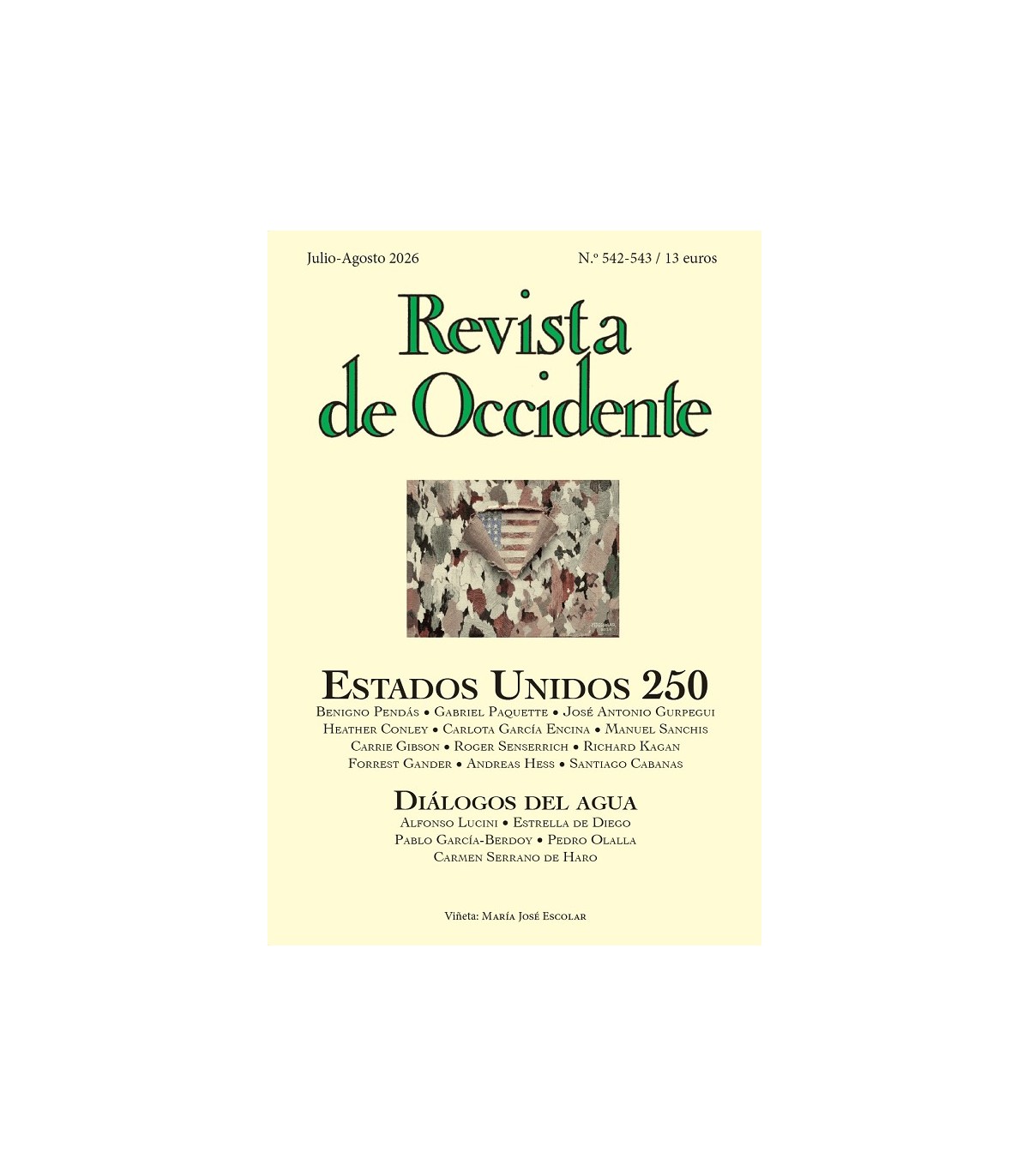 REVISTA DE OCCIDENTE 542-543. ESTADOS UNIDOS 250