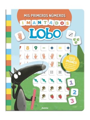 MIS PRIMEROS NÚMEROS IMANTADOS DE LOBO ¡120 IMANES!