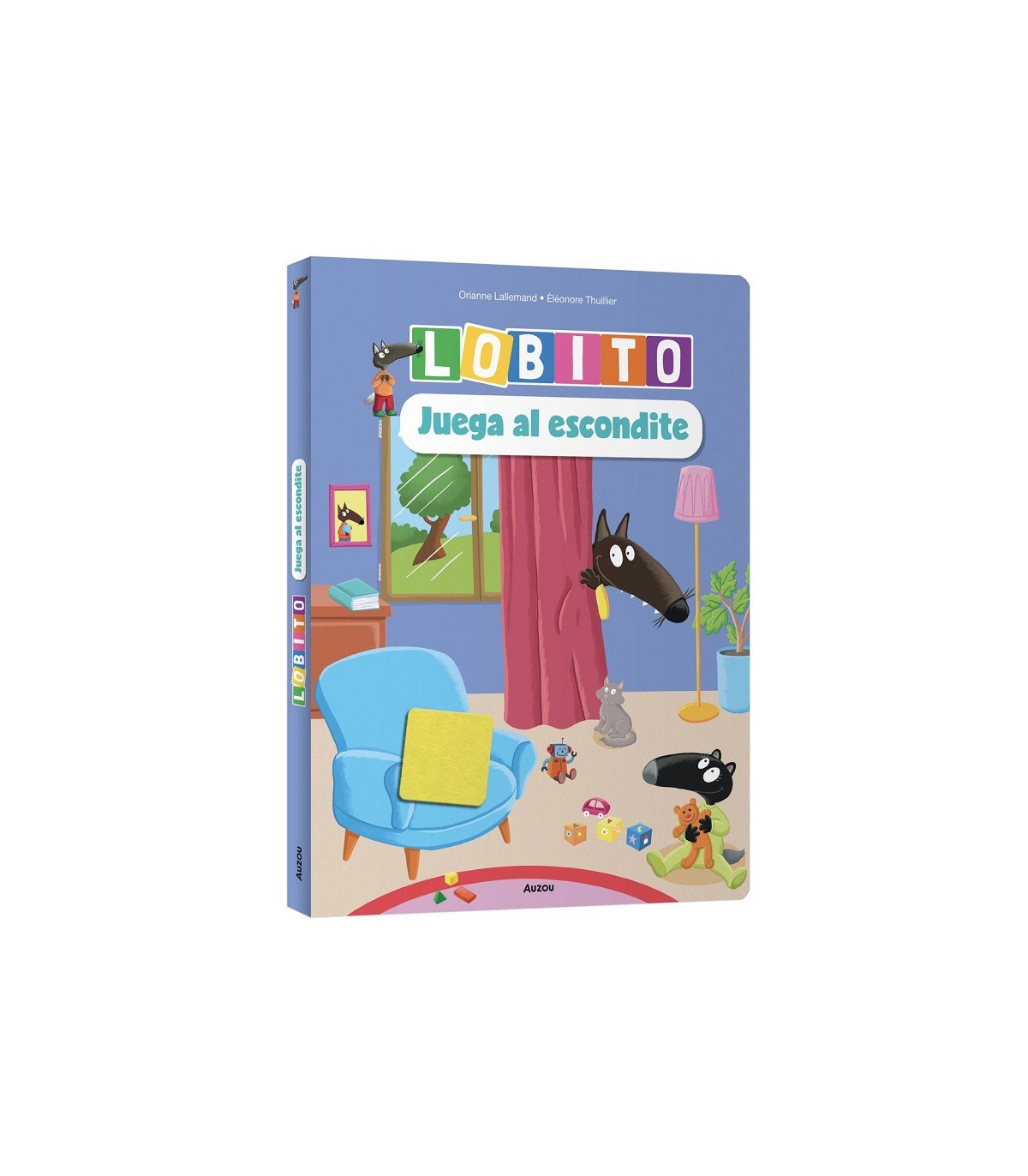 LOBITO JUEGA AL ESCONDITE ¡CON SOLAPAS DE FIELTRO!