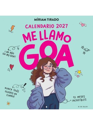 CALENDARIO 2027 - ME LLAMO GOA