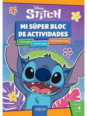 MI SÚPER BLOC DE ACTIVIDADES DISNEY - STITCH