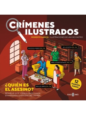 CRÍMENES ILUSTRADOS - ¿QUIÉN ES EL ASESINO? (EDICIÓN TAPA BLANDA)