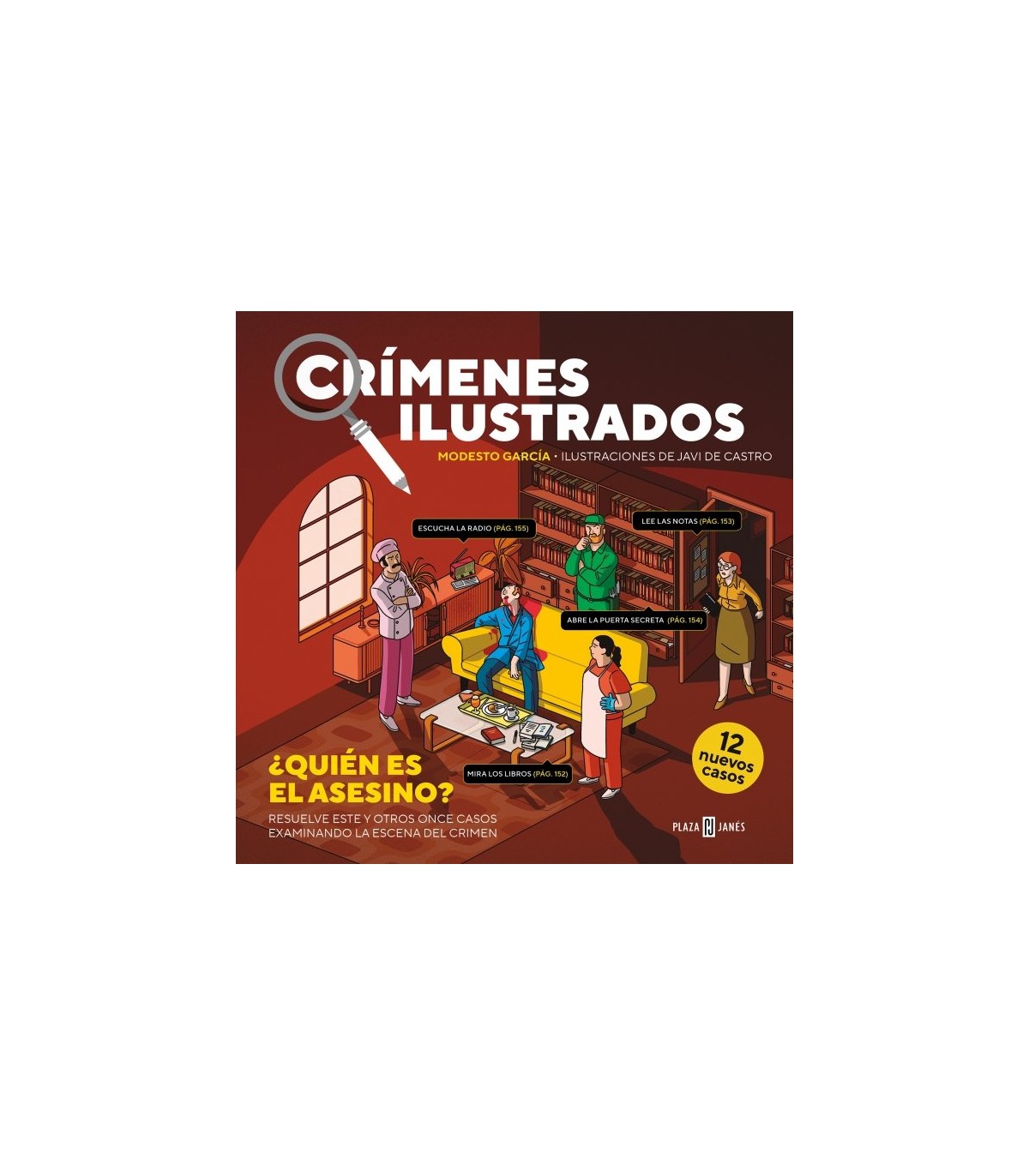 CRÍMENES ILUSTRADOS - ¿QUIÉN ES EL ASESINO? (EDICIÓN TAPA BLANDA)