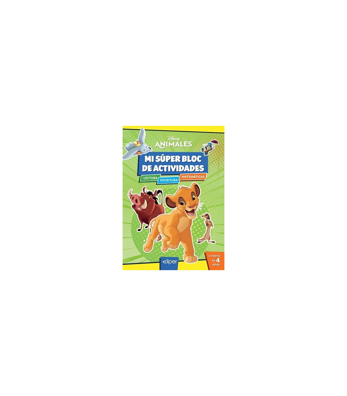 MI SÚPER BLOC DE ACTIVIDADES DISNEY - ANIMALES DISNEY