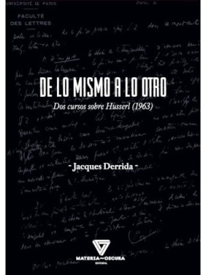 DE LO MISMO A LO OTRO