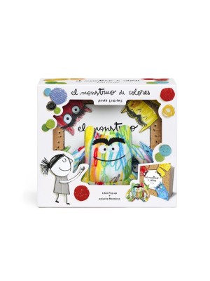 MONSTRUO DE COLORES. LIBRO POP-UP + PELUCHE MONSTRUO