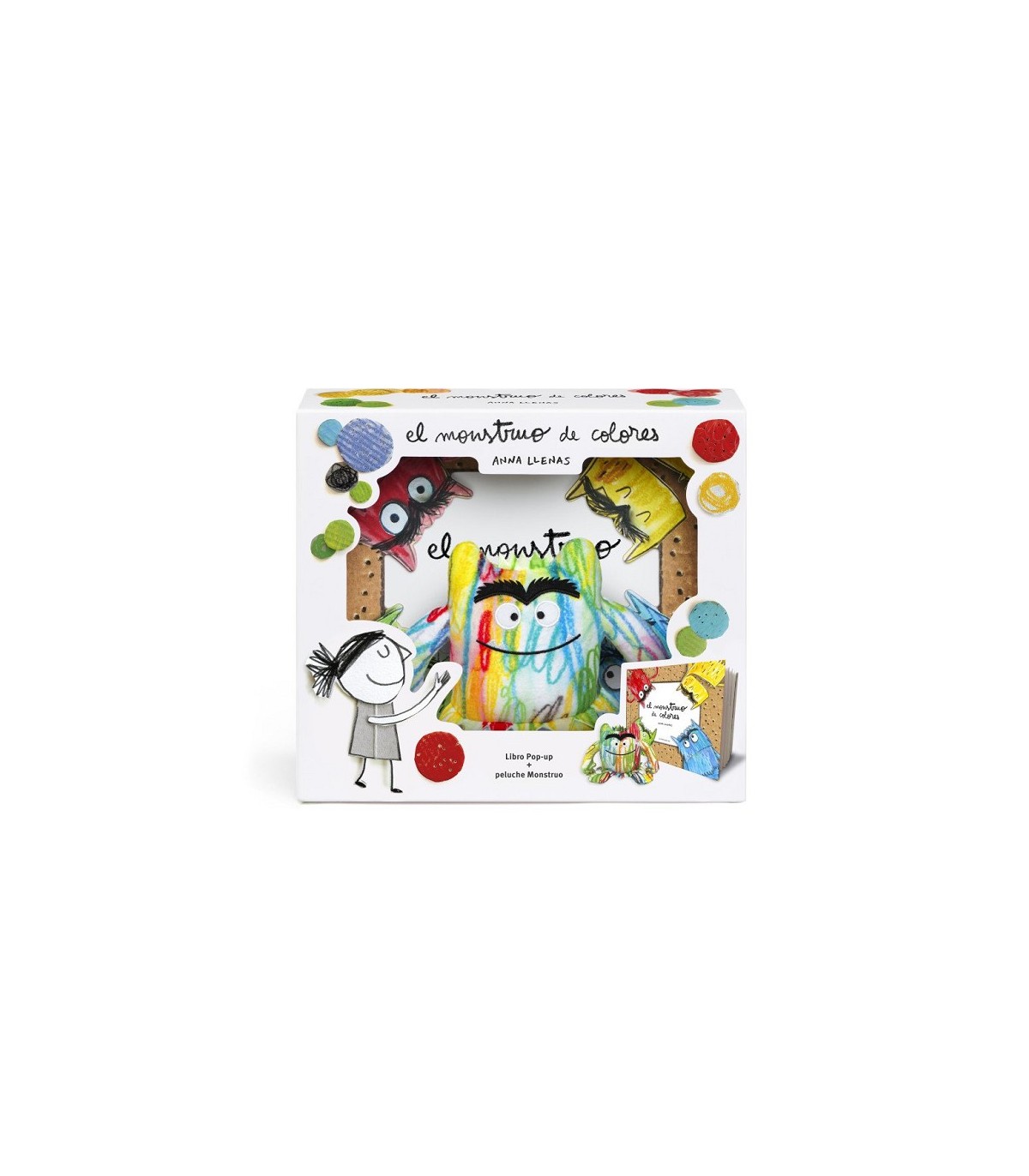 MONSTRUO DE COLORES. LIBRO POP-UP + PELUCHE MONSTRUO