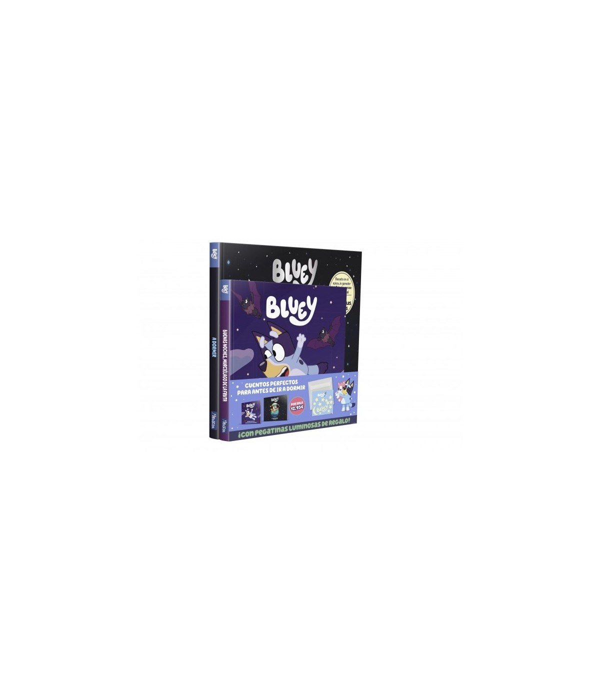 BLUEY. UN CUENTO - A DORMIR CON BLUEY. PACK CON DOS LIBROS DE BLUEY PARA LEER AN