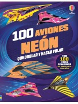 100 AVIONES NEÓN QUE DOBLAR Y HACER VOLAR