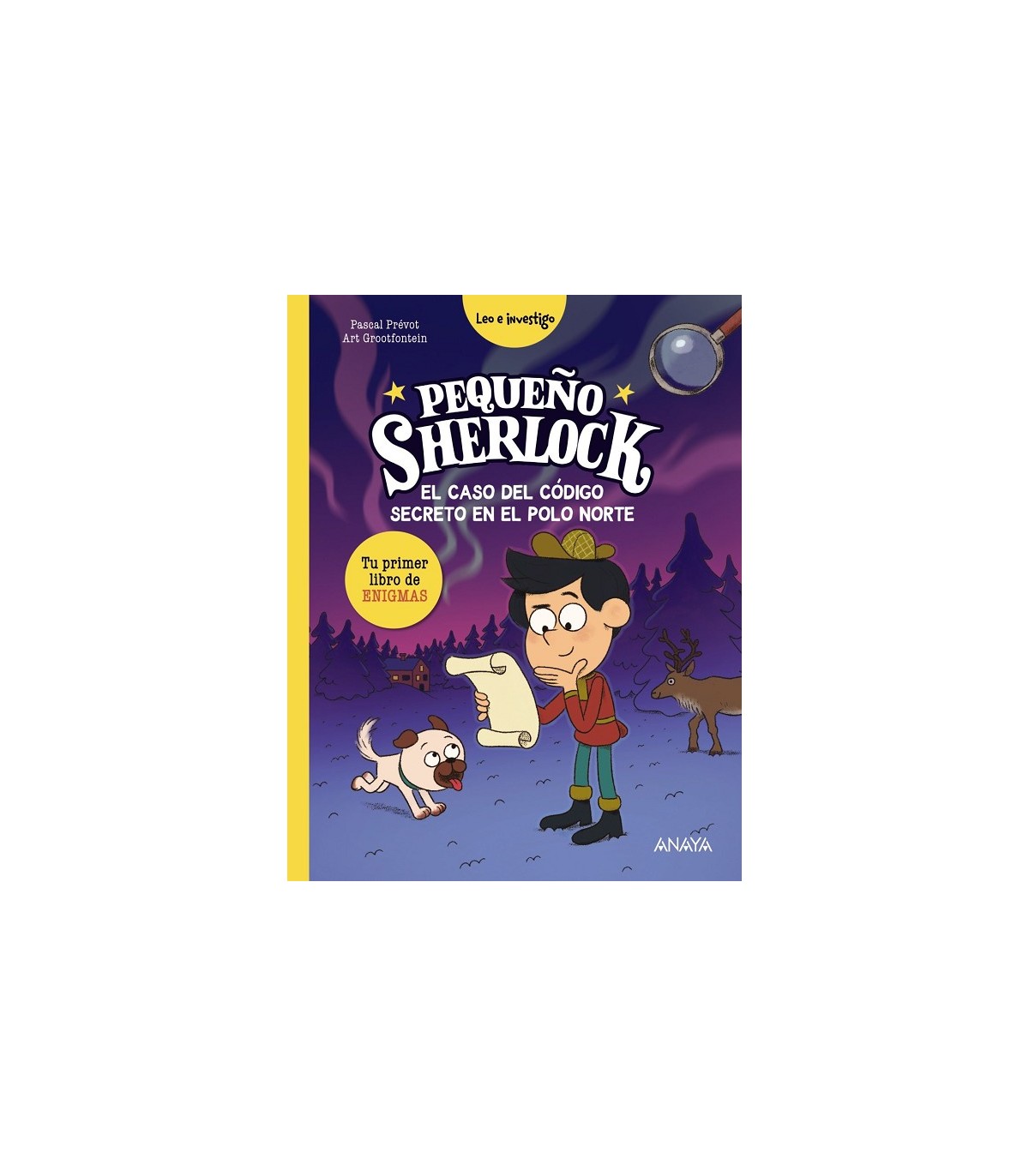 PEQUEÑO SHERLOCK: EL CASO DEL CÓDIGO SECRETO EN EL POLO NORTE