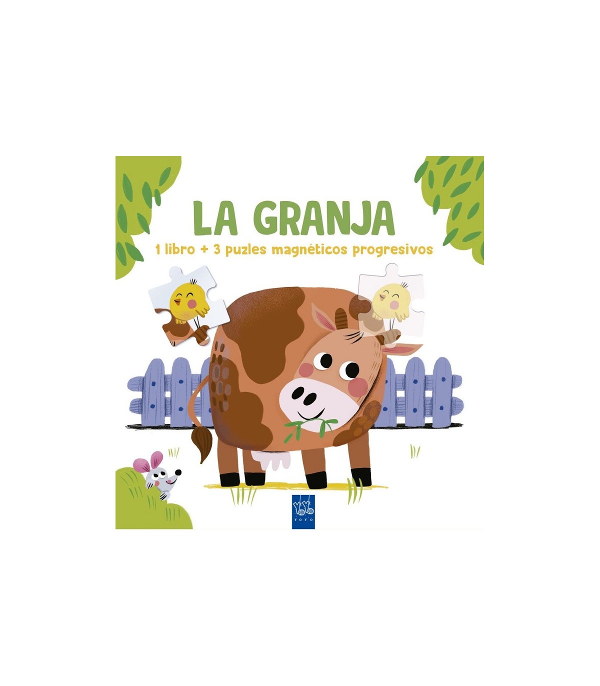 LEE Y JUEGA CON PUZLES MAGNÉTICOS. LA GRANJA