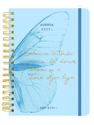 AGENDA ANUAL DIARIA 2027 SARA BÚHO