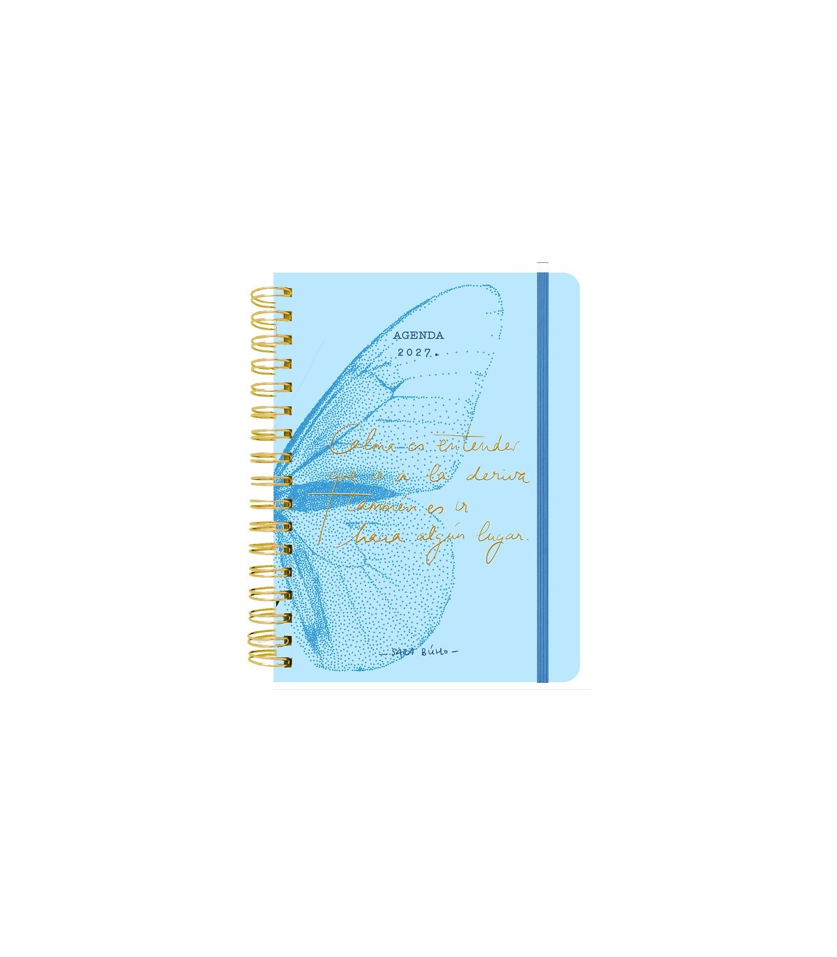 AGENDA ANUAL DIARIA 2027 SARA BÚHO