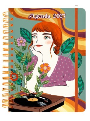 AGENDA ANUAL SEMANAL 2027 MARÍA HESSE