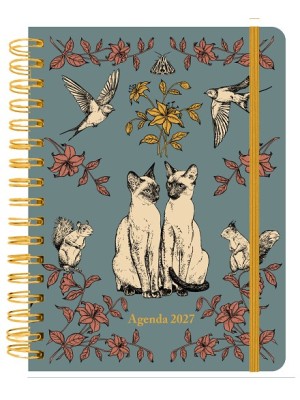 AGENDA ANUAL SEMANAL 2027 LAURA AGUSTÍ "GATOS"