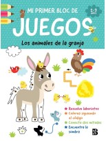 MI PRIMER BLOC DE JUEGOS- ANIMALES DE LA GRANJA