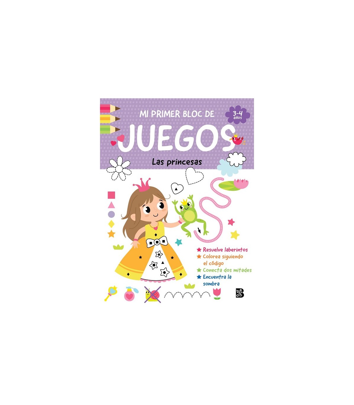 MI PRIMER BLOC DE JUEGOS- LAS PRINCESAS