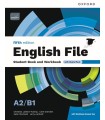 ENGLISH FILE 5TH EDITION A2/B1 STUDENT'S BOOK AND WORKBOOK AND DIGITAL WITH KEY