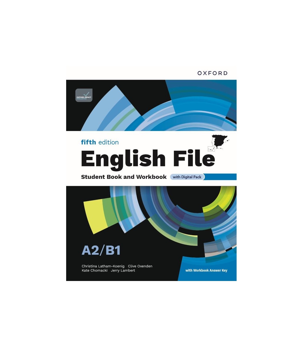 ENGLISH FILE 5TH EDITION A2/B1 STUDENT'S BOOK AND WORKBOOK AND DIGITAL WITH KEY