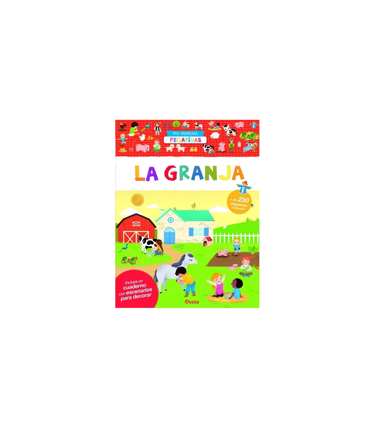 MI PRIMER LIBRO DE PEGATINAS. LA GRANJA