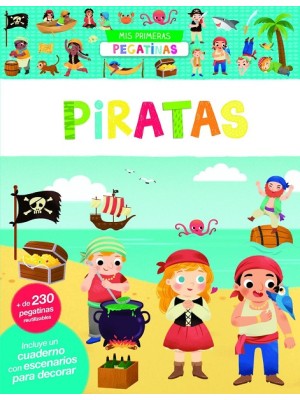 MI PRIMER LIBRO DE PEGATINAS. PIRATAS