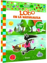 MIS PRIMERAS PEGATINAS DE LOBO. EN LA NATURALEZA.