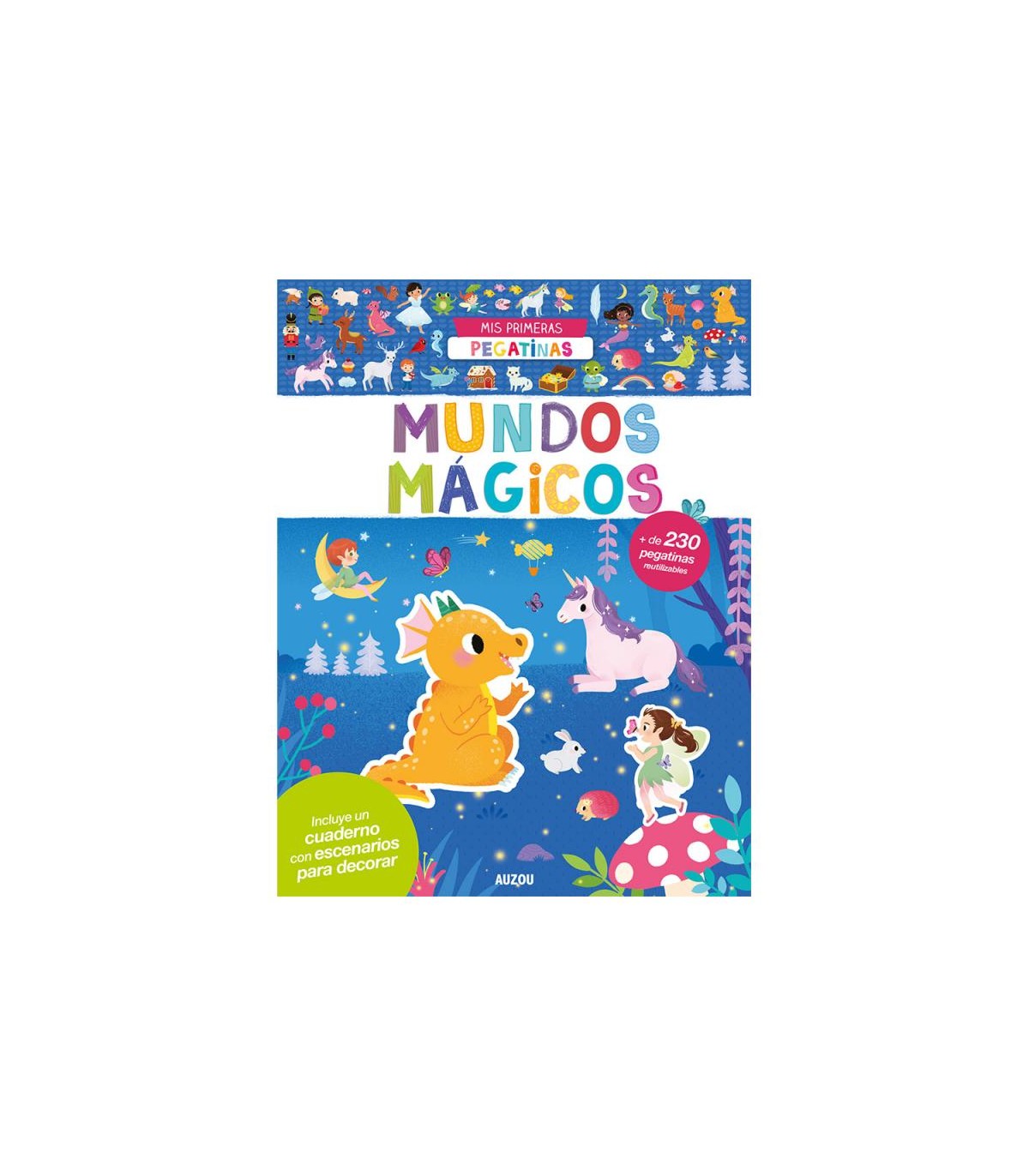 MIS PRIMERAS PEGATINAS. MUNDOS MAGICOS