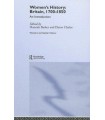 WOMEN'S HISTORY BRITAIN 1700-1850