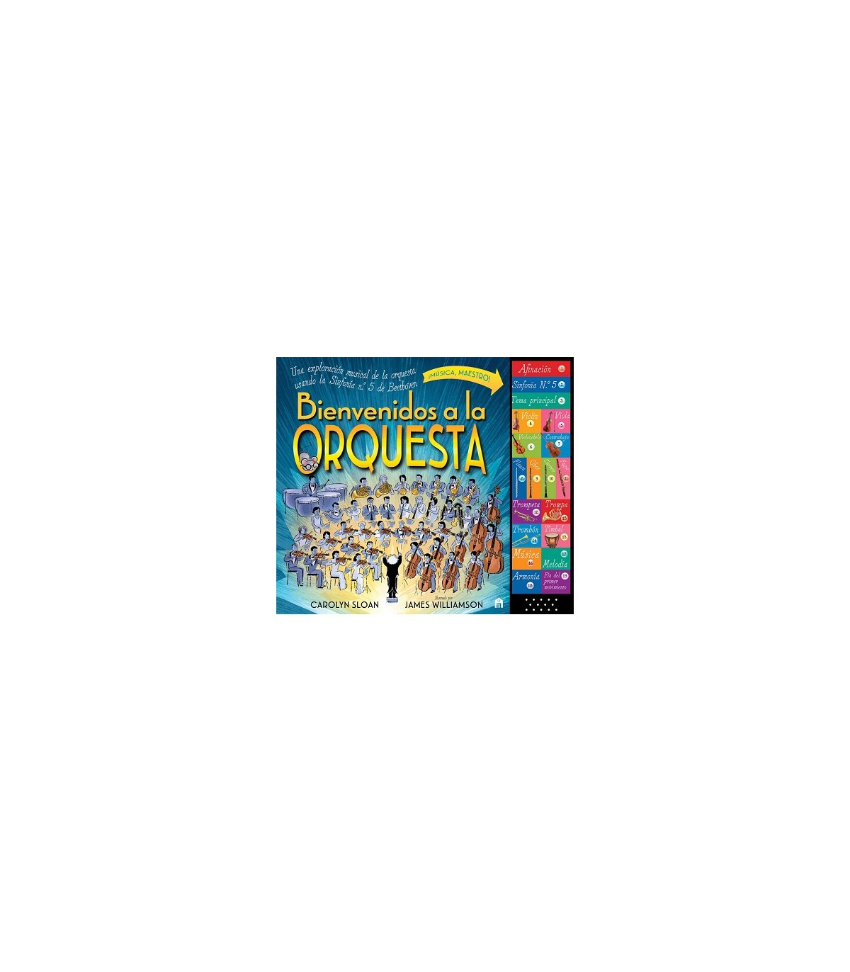 BIENVENIDOS A LA ORQUESTA. UNA EXPLORACIÓN MUSICAL DE LA ORQUESTA USANDO LA SINF