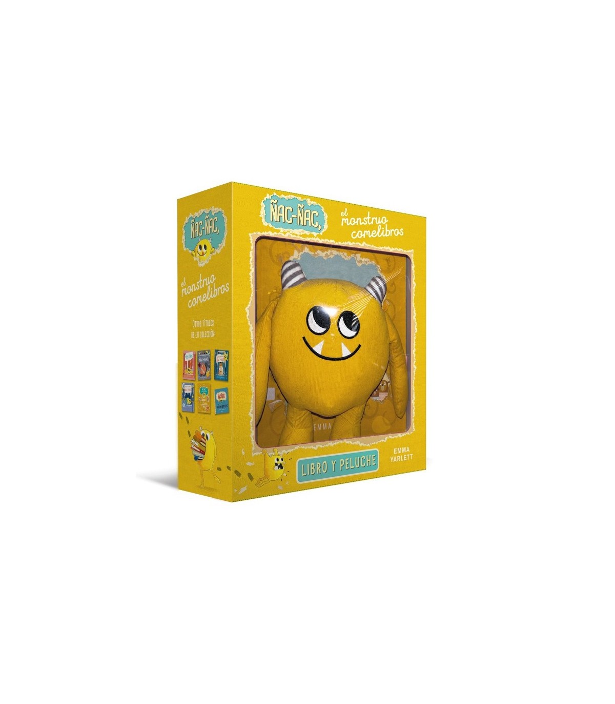 ÑAC-ÑAC, EL MONSTRUO COMELIBROS. LIBRO Y PELUCHE