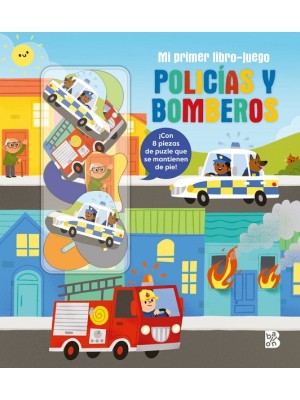 MI PRIMER LIBRO-JUEGO - POLICÍAS Y BOMBEROS