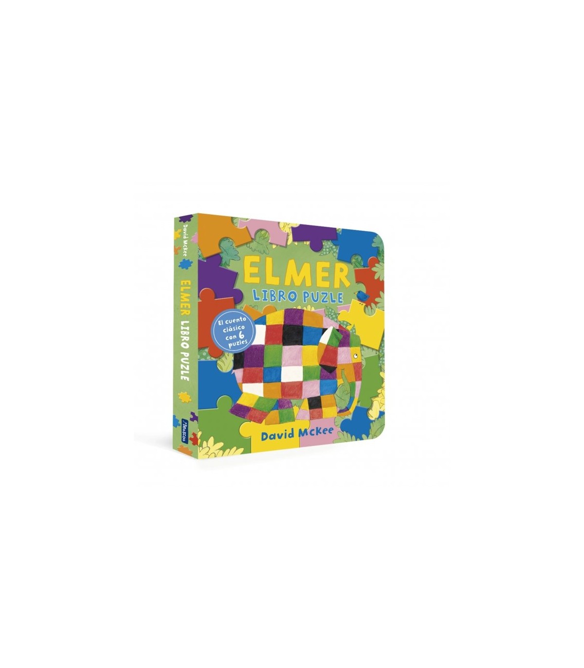 ELMER EL LIBRO PUZLE