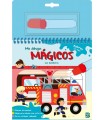 MIS DIBUJOS MÁGICOS - COLOREO CON AGUA - LOS BOMBEROS