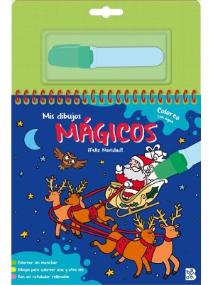 MIS DIBUJOS MÁGICOS - COLOREO CON AGUA - ¡FELIZ NAVIDAD!