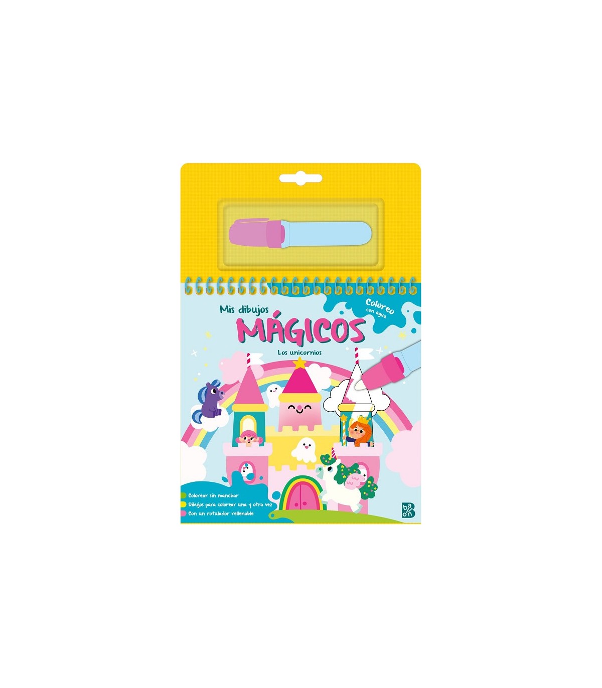 MIS DIBUJOS MÁGICOS - COLOREO CON AGUA - LOS UNICORNIOS