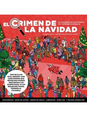 CRIMEN DE LA NAVIDAD. EL CUADERNO DE PASATIEMPOS DE CRÍMENES ILUSTRADOS