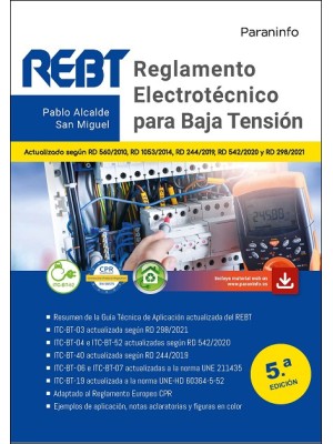 REGLAMENTO ELECTROTÉCNICO PARA BAJA TENSIÓN  5.ª EDICIÓN 2021